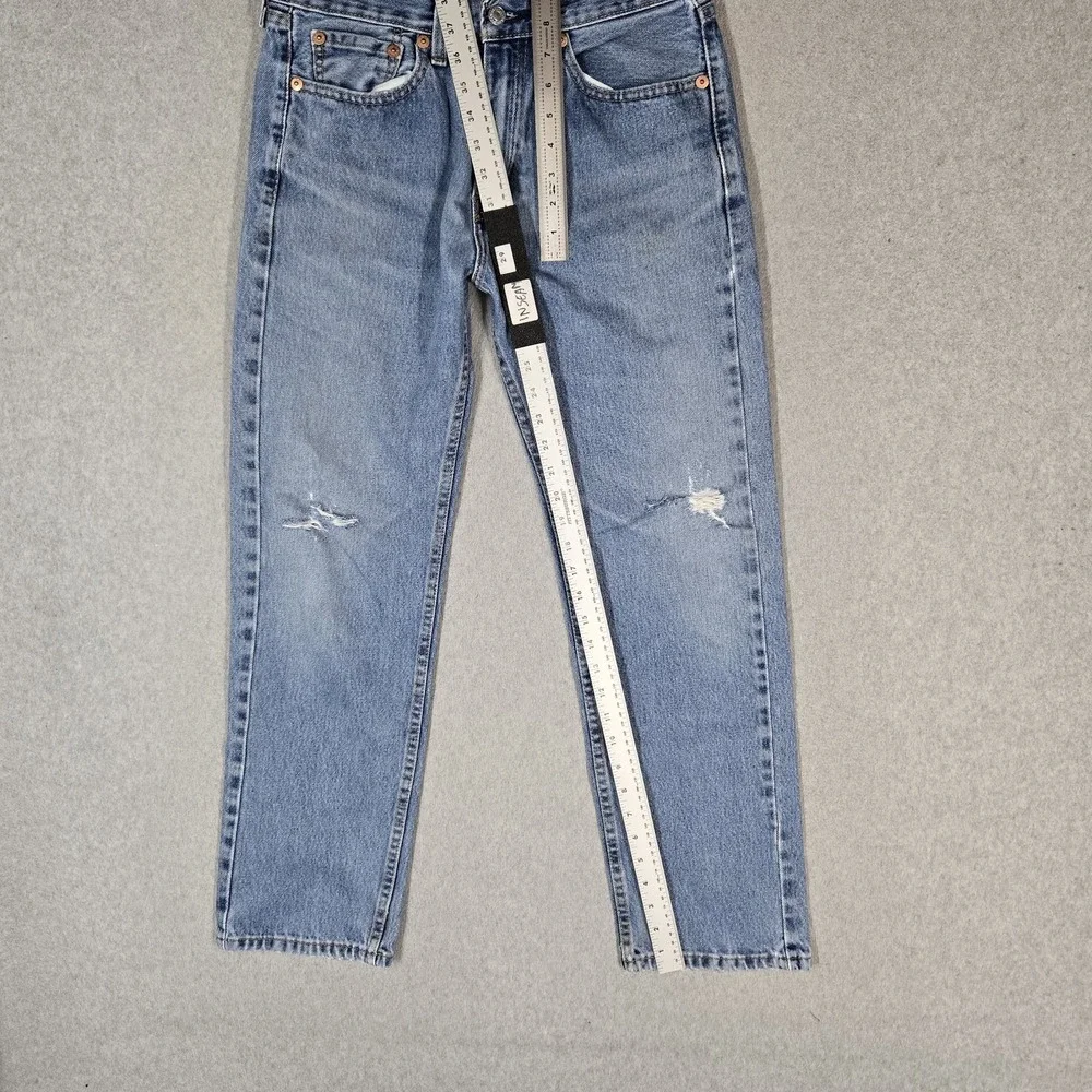 Levi's 505 Men Jeans 31X30 Blue Denim Regular Fit Straight Leg 30